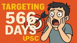 TARGETING UPSC/566DAYS/A JOURNEY OF AN UPSC ASPIRANT/#educationvlog#targetingupsc