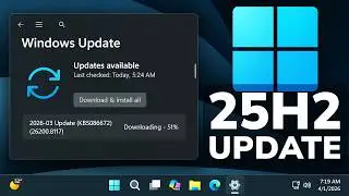 New Emergency Windows 11 25H2 Update - Installation Failures Fixed (KB5086672)
