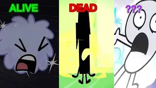 Every BFDI Characters Status as of TPOT 22 (Inspired by @patpatroblox)