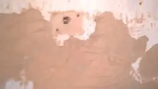 Before and After, plastering my kitchen (what a difference already), part 1