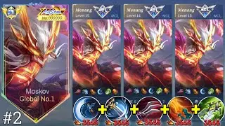 MCL BAR-BAR NO REM!! CHALLENGE MAIN MOSKOV PAKE BUILD FULL CRITICAL SAMPAI JUARA MCL #2 - MLBB