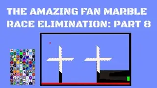 The Amazing Fan Marble Race Elimination: Part 8 (by Algodoo)