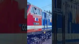 LOKO CC201..TAPI KOQ..??HIDUNG MIRING..??? 😳😳#fyp #viral #KAI #railfansindonesia #CC201 #sprinter