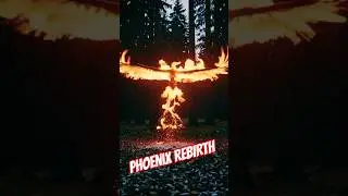 Phoenix Rebirth &ndash; A Mythical Bird Rising from Ashes 🔥 | Unreal Moment Caught on Camera