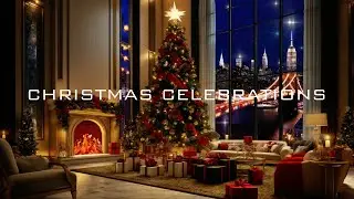 Relaxing Christmas music, holiday ambiance, background music, cozy Xmas music, holiday festive music