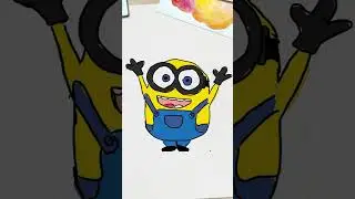How to draw a Minion Bob