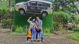Kaivan dan Hafsy bermain di Taman Lalu Lintas seruuuuu !!!