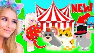 NEW CIRCUS EGGS And PETS Coming To Adopt Me! (Roblox)