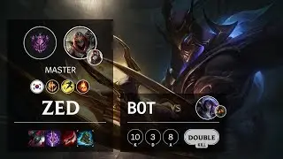 Zed Bot vs Kai'Sa - KR Master Patch 10.12