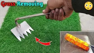 How To Make Grass Removing Tool | Making A Grass Remove blade | Blackmithing 