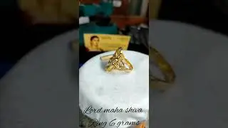 Lord maha shiva Ring 6 grams