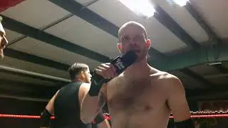 Austin Lane vs Main Event Bradley unsanctioned fight in the Valiant Arena