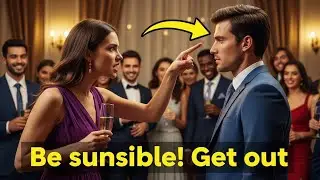 At Her Company Party, My Wife Mocked Me: “This Is My Ex—No Degree, No Future”