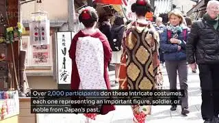 Jidai Matsuri - The Festival of Ages from Kyoto, Japan
