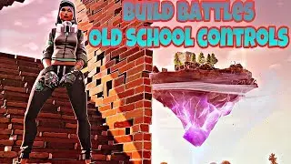 INTENSE BUILD BATTLES (Old School controls) | FORTNITE BATTLE ROYALE
