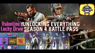 Max Season 4 Battle Pass (Soap MacTavish + AKS-74U Viking) | Lucky Draw | CODM | Stevie Obie