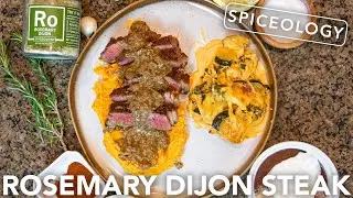ROSEMARY DIJON STEAK // COOKING W/ LIZZIE