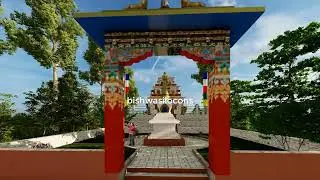RIKESHWOR GUMBA DESIGN  (BUDDHA MONASTERY)| #shorts
