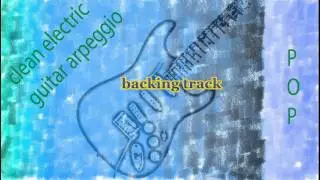 Relaxing guitar Backing Track in G - clean Stratocaster arpeggio
