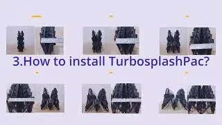 TurbosplashPac - (New design)Cooling tower fill pack by CES