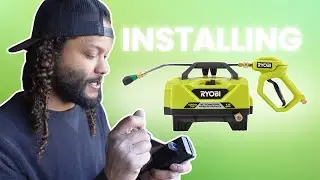 Installing The New Ryobi 1.8 Automotive Pressure Washer In My Detailing Rig