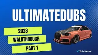 Ultimate Dubs 2023 Crazy looking modified cars walkthrough P1 #mybuildjournal #ultimatedubs