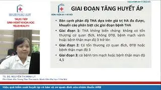 Hiệu quả kiểm soát Huyết áp & bảo vệ cơ quan đích của nhóm thuốc chẹn thụ thể Angiotensin ARB