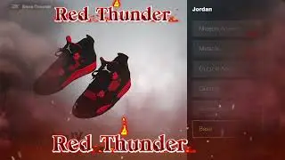 NBA 2K26 Shoe Creation: Air Jordan 4&rsquo;s &ldquo;Red Thunder&rdquo; 
