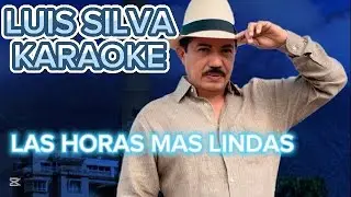 LAS HORAS MAS LINDAS KARAOKE @luissilvacantante