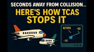 How This Hidden System Saves Millions of Lives (TCAS EXPLAINED)