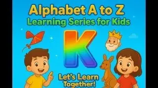 ✨ Alphabet K | Learn Words That Start With K | A to Z Learning Series for Kids ✨