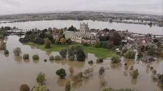 Weather Events 2019 - Flooding in the Midlands (UK) - BBC - 28th October 2019
