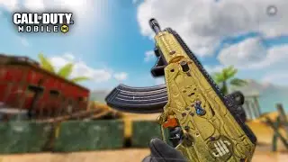 Call Of Duty Mobile - CR-56 Amax MVP Gameplay (No Commentary)