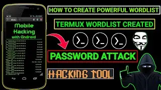How to Create Wordlist in Termux