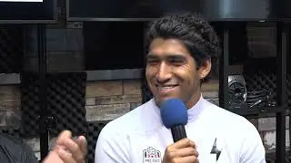 CATALINO BARRABAS, NICK PALACIOS, IAN VIGUERAS Y JHOAN NORIEGA/ TV MUNDO PERU /PROGRAMA ENTRE AMIGOS
