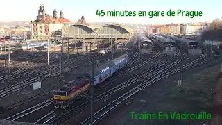 45 minutes en gare de Prague (CZ)