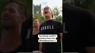 IShowSpeed ran a 4.49 in the 40-yard dash 😤 #speed #tombrady #ishowspeed