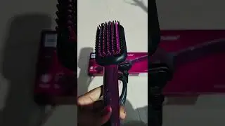 Philips hair straightener brush #hairstyle