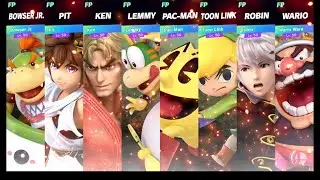 Super Smash Bros Ultimate Amiibo Fights   Request #7944 Hammer battle 8