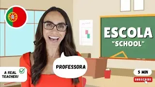 Learn Portuguese - Escola (School) and Dance Along!