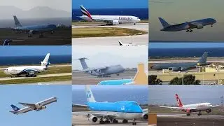 30+ Minutes of HEAVY Aircraft Spotting @ Curacao Int'l Airport || Full HD