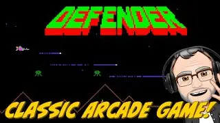 Defender Arcade Game - 1981, Williams Electronics