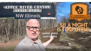 Apple River Canyon State Park in North Western Illinois, Canyon Ridge Campground Tour