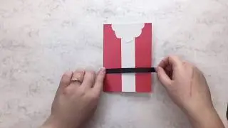 How to ... | Handmade Christmas Card | Santa's Belt