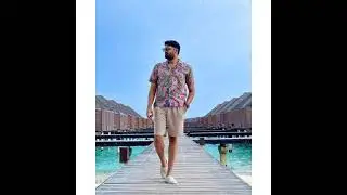 Samrat Reddy first wedding anniversary celebrations at Maldives!🎉🎊🥳🤩❤️