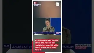 Rajmonda dhe Rea rr&euml;fejn&euml; vizionin p&euml;r vazhdimin e projektit q&euml; la aktori dhe regjisori Naun Shundi