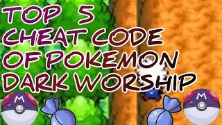 POKEMON DARK WORSHIP VERSION TOP 5 CHEAT CODE 😄