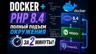 Docker + PHP 8.4: Setting Up a Complete Environment in 2 Minutes! (PHP-FPM + Nginx + PostgreSQL)