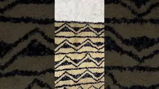 kechart - 4x8ft Moroccan Beni Ourain rug, Amazigh Moroccan rug, Beni Ourain rug, 130 cm x 246 cm