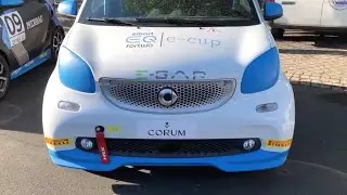 E-GAP ricarica la smartEQ fortwo e-cup a Roma